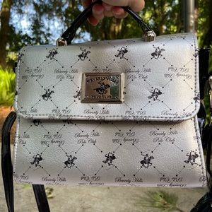 Beverly Hills Polo Club leather crossbody purse
